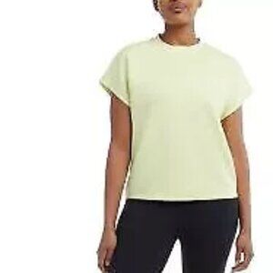 NWT  Danskin Womens Ribbed Dolman Sleeve Tee